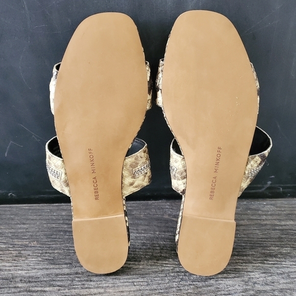 NEW Rebecca Minkoff Marciann Two Zipper Snakeskin - Picture 3 of 4